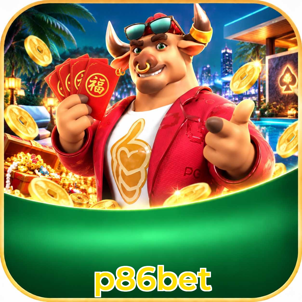 Catálogo de slots da p86bet com RTP médio de 96,52%